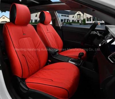 Universal Size PU Leather Car Seat Cover for 5 Seats Car Accessories