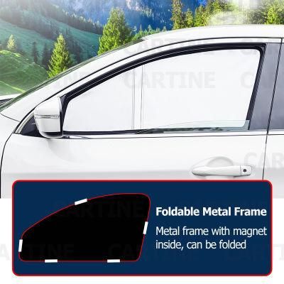 Wholesale Magnetic Car Sunshade Car Mesh Sun Shade Car Side Window Curtain 4 PCS/Set