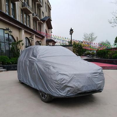 Wholesale Cheap Gray Waterproof Sunproof Tent SUV Sedan Car Cover