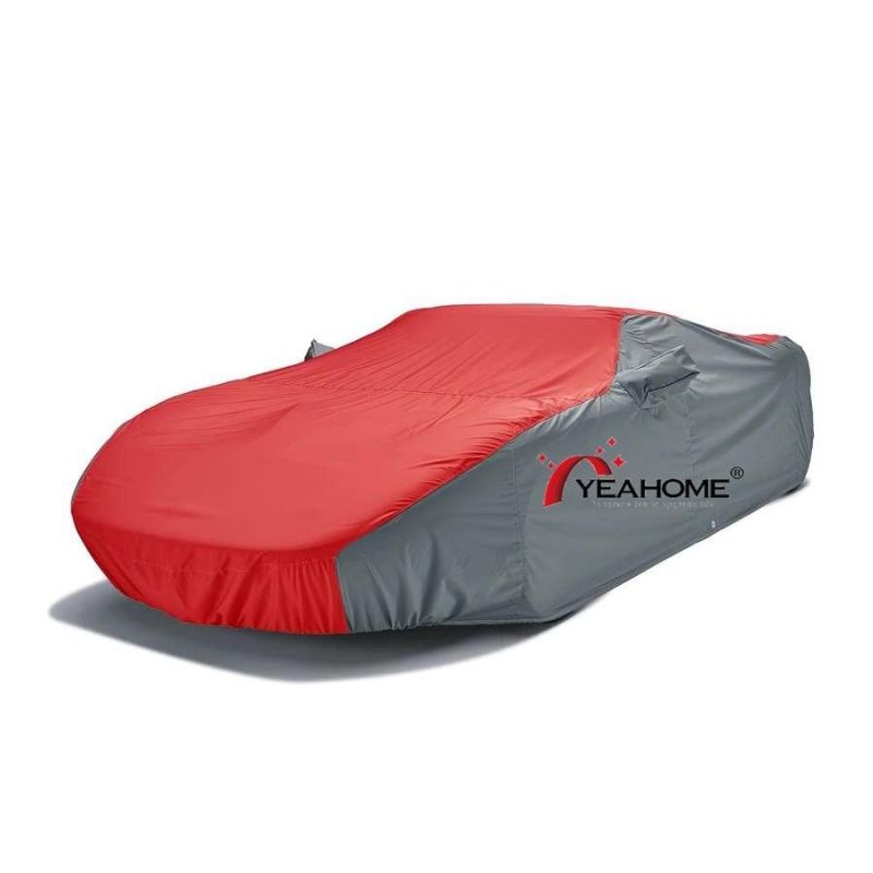 Breathable Car Covers Polyester 4-Way Elastic Patchwork Car Cover