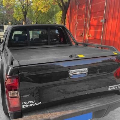 Easy Install Retractable Hard Cover Tonneau Cover with Password Lock Aluminum Alloy Exterior Car Accessories for Dmax