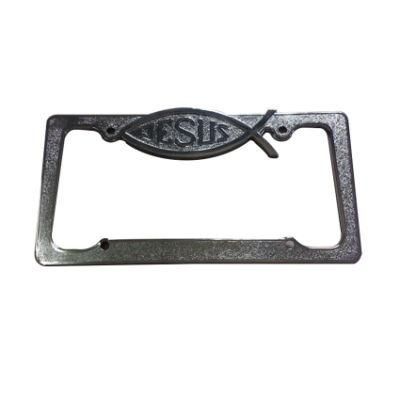 Embossed Custom Car License Plate Frame