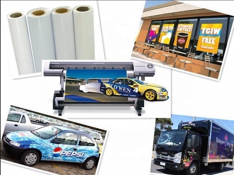 Window Graphic PVC Glass Sticker One Way Vision See Through Vinyl