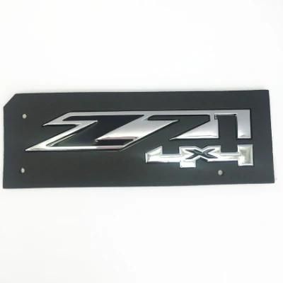 Z71 4X4 for Chevrolet Silverado Chevy Camaro Emblem Fender Badge Decal Sticker Logo Car Accessories Car Parts Decoration ABS Plastic Emblem