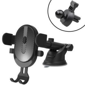 High Quality Universal Sucker and Air Vent Car Mount Mobile Phone Holder