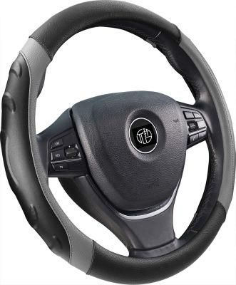 Black Gery Beige Green Blue Car Leather Steering Wheel Cover