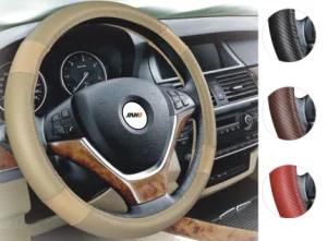 Car Accessories 16 Inch Car Steering Wheel Cover Wood Grain