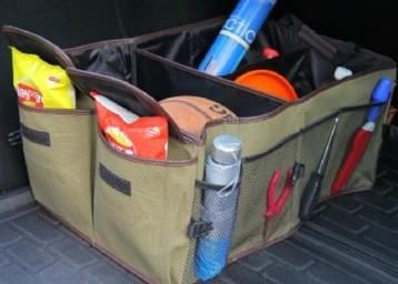 Waterproof Canvas Car Storage Bin (YSC003-001)