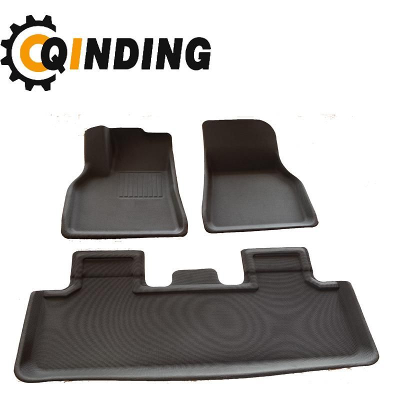 Custom-Fit TPE Car Floor Carpet Foot Mat Original Proliner 3 Piece Heavy Duty Front & Rear Rubber Floor Mats