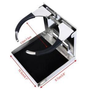 Stainless Steel Adjustable Folding Cup Holder for Marine Boat