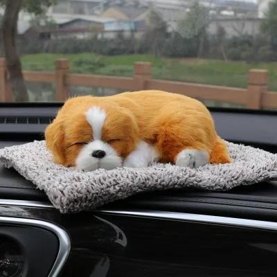 Big Eyes Simulation Dog Deodorant Activated Carbon Simulation Dog Car Interior Jewelry Decoration Car Accessories