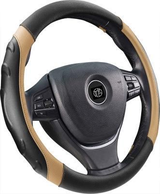All-Match Sew-Free Customized Accepted White Steering Wheel Cover Auto Interior Accessories