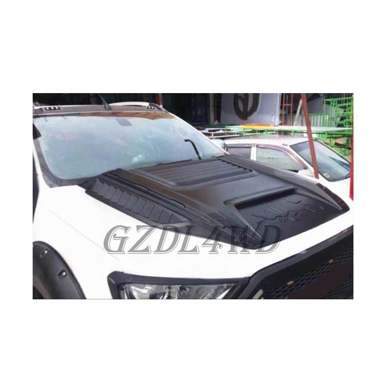 4X4 Decorative Hood Scoop Trim Cover for Ranger T7 2015 2016