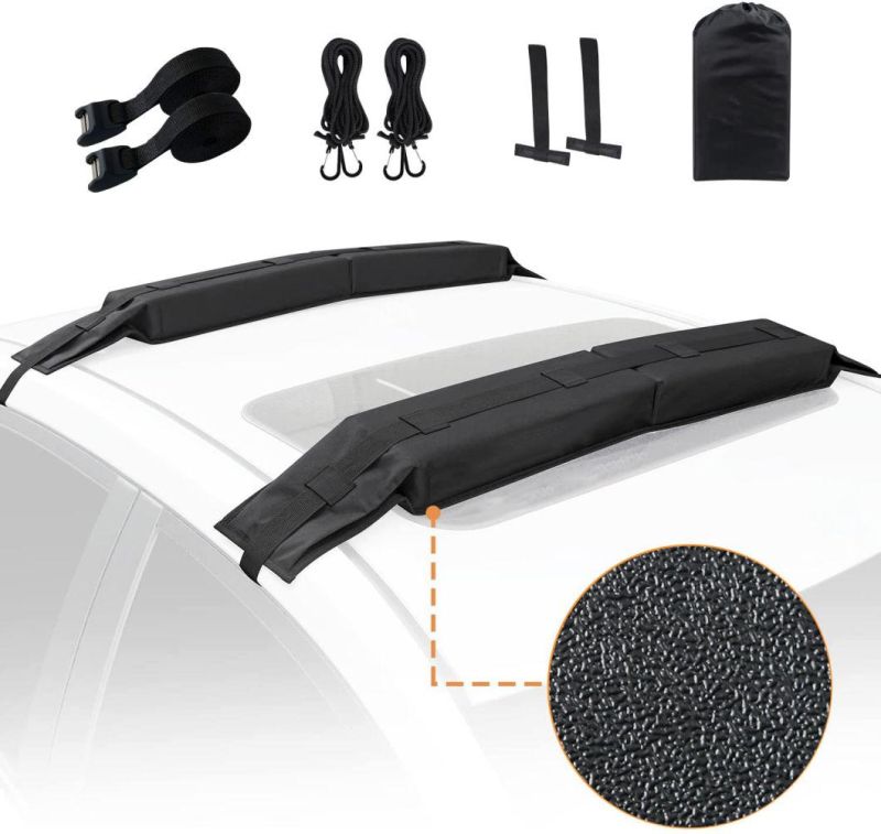 Manufacturer Anti-UV Kayak Surfboard Sup Rack Pad Universal Soft Roof Rack Pads
