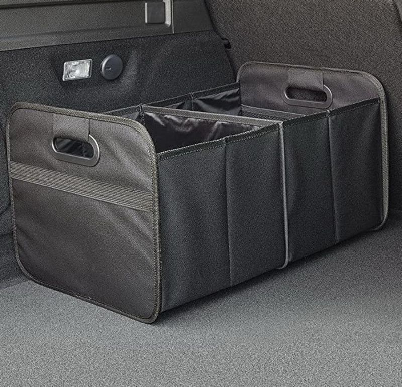 Custom Logo Smart Folding Collapsible Car Accessories Organiser Storage Bag Holder Foldable Car Trunk Organizer