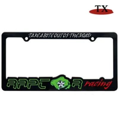 Custom Acrylic Chrome Auto Parts Number Plate License Plate Frame