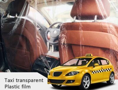 Anti-Droplet Transparent Isolation Membrane PVC Protection Film for Taxi/Urber