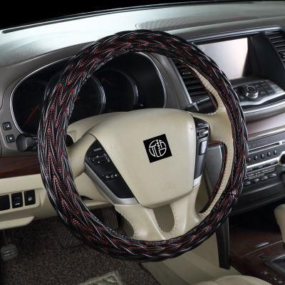 Factory PU Leather Universal Fashion Car Steering Wheel Cover