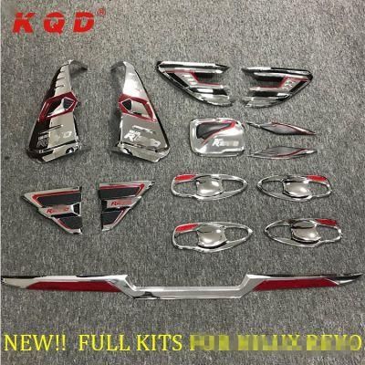 New Style Chrome Full Kits Full Set Combo Accessories for Hilux