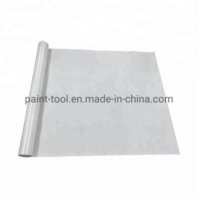 White 100% Polyester Fabric Nonwoven Painter Felt with PE Foil