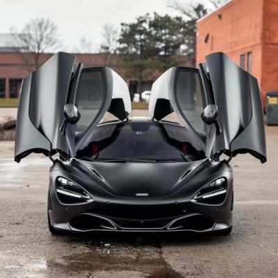Tsautop 1.52*18m Satin Ceramic Black Auto Decoration Cover PVC Adhesive Full Car Body Sticker