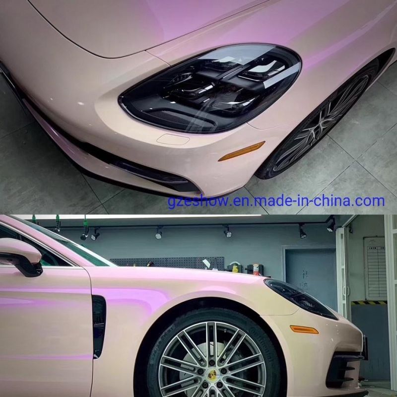 Candy Pink Car Wrapping Film Vinyl Wrap