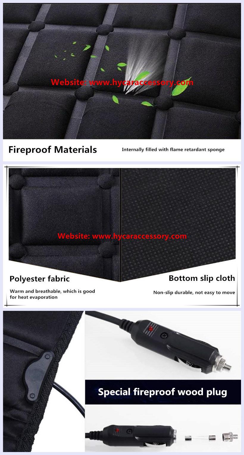 Wholesale 12V Fireproof Cigarette Lighter Universal Heated Car Seat Cushion