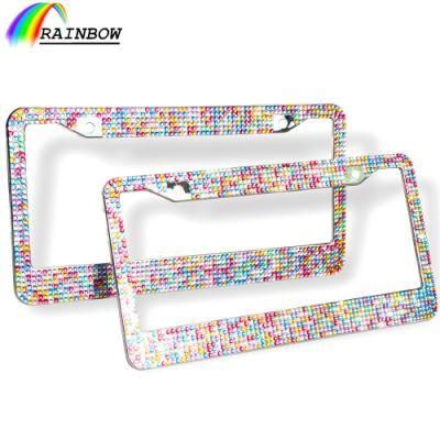 Quality Auto Parts Plastic/Custom/Stainless Steel/Aluminum ABS/Classic Carbon Fiber License Plate Frame/Holder/Mold/Cover
