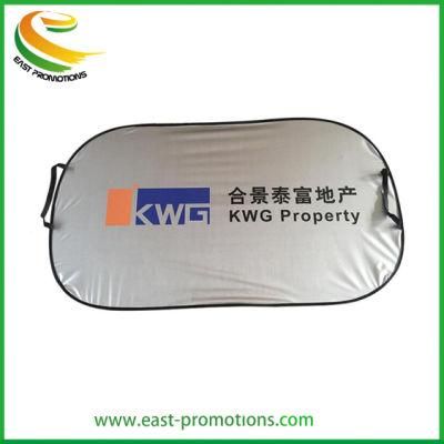 Factory Supplier Aluminum Foil Foldable Car Front Window Sunshade Windshield for Promotional Gifts