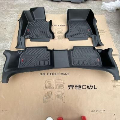 5D Car Foot Mat for Benz a Class L/for Benz E Class L/for Benz Glc L/for Benz C Class L