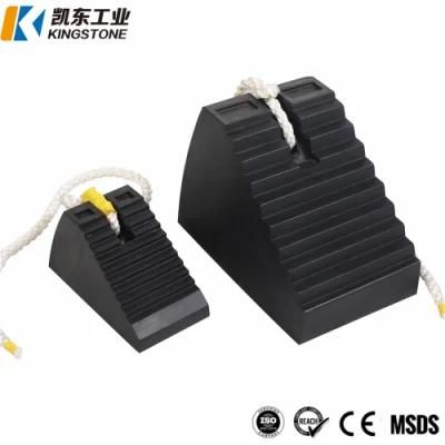 Heavy Duty Industrial Wheel Chock Rubber Tire Chock