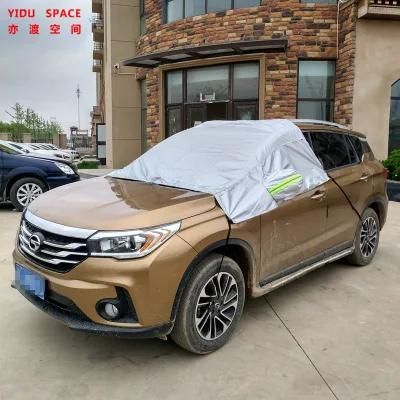 Wholesale Silver Sunproof Sedan SUV Front Windshield Half Car Awning