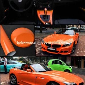 Self Adhesive Vinyl Glossy Car Vinyl Wrap Car Sticker Film