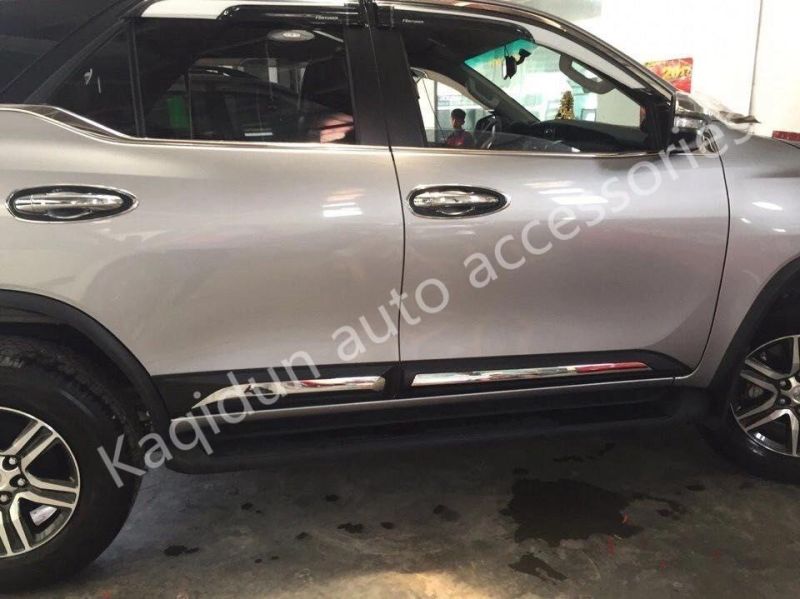 ABS Side Body Cladding Body Trims for Toyota Fortuner 2016