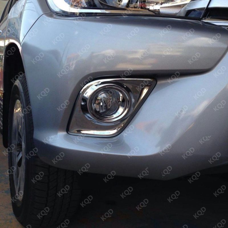 Chrome Car Fog Light Cover with LED for Toyota Light Cover