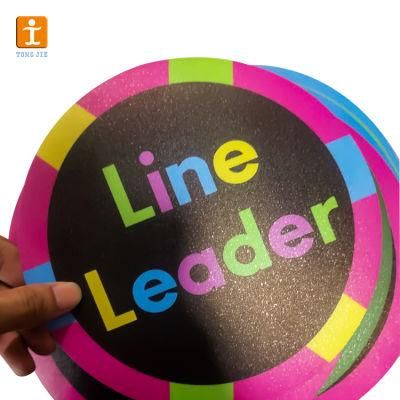 Tj-Crystal138 High Quality Round Custom Full Color Print Waterproof Sticker