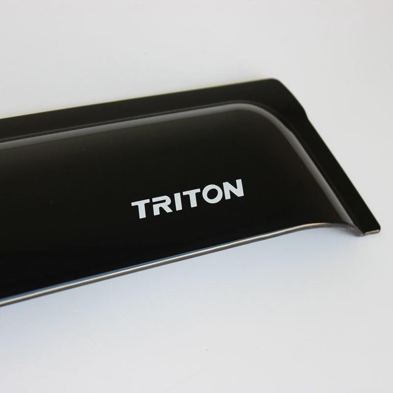 Door Visor Injection Rain Shield for L200 Triton 2016