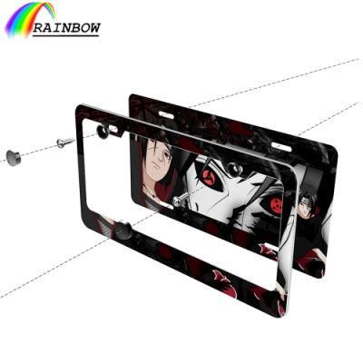 Unique Auto Body Plastic/Custom/Stainless Steel/Aluminum ABS/Classic Carbon Fiber License Plate Frame/Holder/Mold/Cover