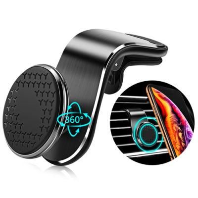 Custom Logo Magnetic Car Air Vent Holder for Universal Phone