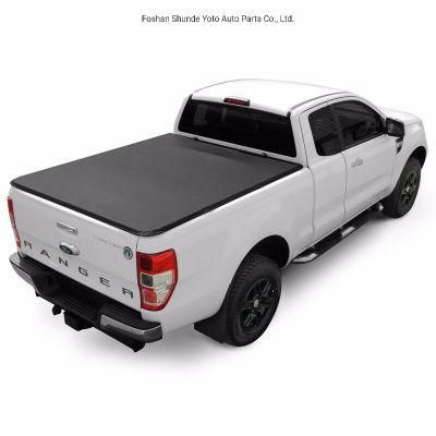 Truck Tri Fold Soft Tonneau Covers Ford Ranger F150 F250 F350 Soft Folding Truck Bed Covers Soft Truck Tonneau Covers