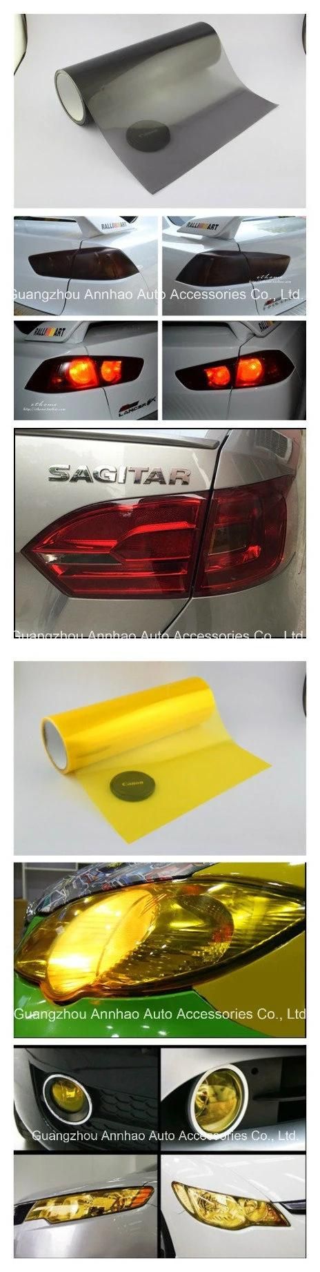 Best Selling Protection Lamp Film Self-Adhesive 0.3*9m Car Headlight Tint Film