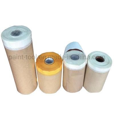 Pre-Taped Masking Film High Quality Made in China