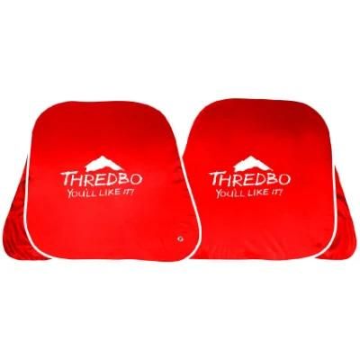 Printing Front Promotion Funny Car Sunshade Roller