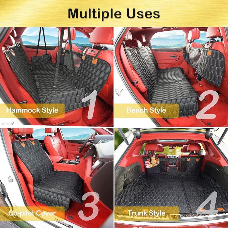 Dog Seat Cover Car Seat Cover for Pets 100% Waterproof Pet Seat Cover Hammock