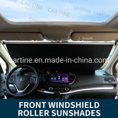 Car Front Windshield Sun Shade Suction Cup Anti-UV Heat Block Cover Protector