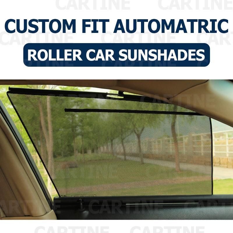 Factory OEM Car Roller Sunshade Custom Fit Car Sunshade Windshield Mesh Roll Sunshade Retractable Side Window Shades
