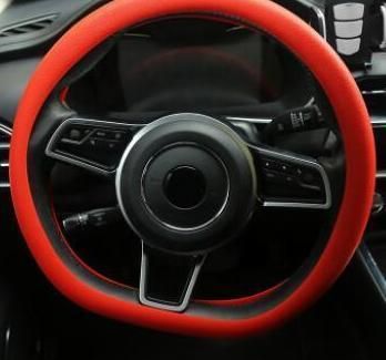 L-094yhot Sell Custom Color 34-42cm Silicone Car Steering Wheel Covers