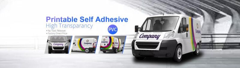Transparent Eco Solvent Self Adhesive Custom Car Stickers