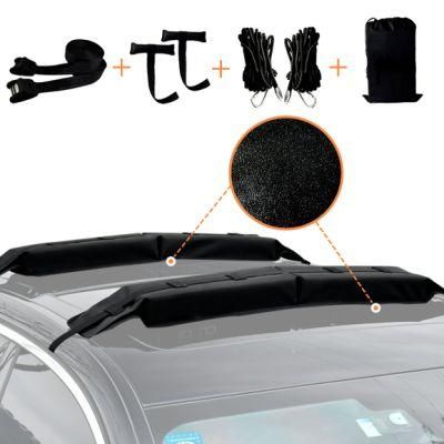 Waterproof 600d UV-Anti Custom Car Soft Roof Rack Pads with Straps
