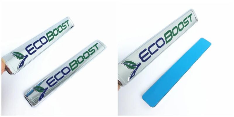 Ecoboost Emblem Ford Bronco Mustang Emblem Fender Badge Decal Sticker Logo Car Accessories Car Parts Decoration ABS Plastic